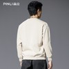 PINLI品立2025秋季新款男宽松圆领字母印花套头卫衣上衣青年潮牌BG253109017 商品缩略图2