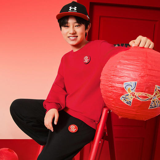 【新年福利款】Under Armour安德玛男女童套头卫衣254303554 商品图5