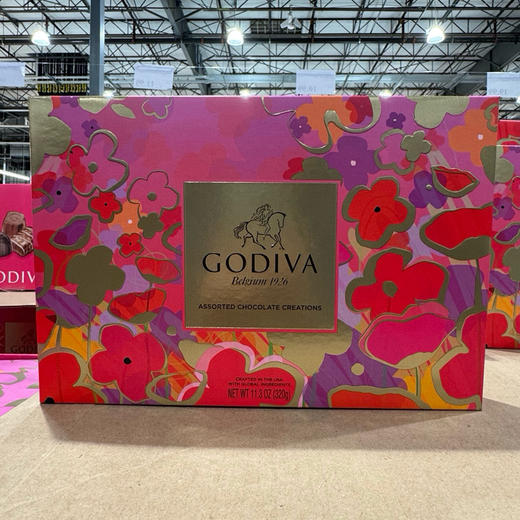 Godiva巧克力新品❤️新春彩色花🌸礼盒打折啦！📣Godiva美国直邮290元🉐Godiva 歌帝梵巧克力🍫礼盒装27块 商品图3