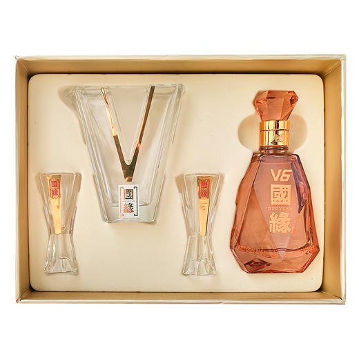 国缘V6小酒40.9度100ml酒具礼盒 商品图1