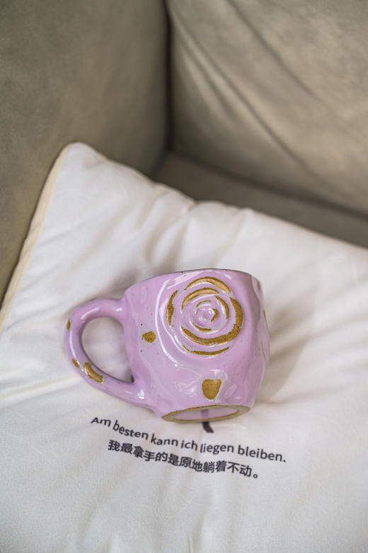 达洛维夫人紫色蔷薇手作陶瓷杯【新品上市】 商品图7