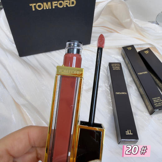 TF奢金唇釉 配专柜手提袋 商品图3