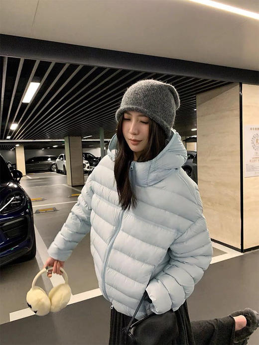 轻盈超柔90白鸭绒泡芙排骨羽绒服|显瘦防风不臃肿 商品图7