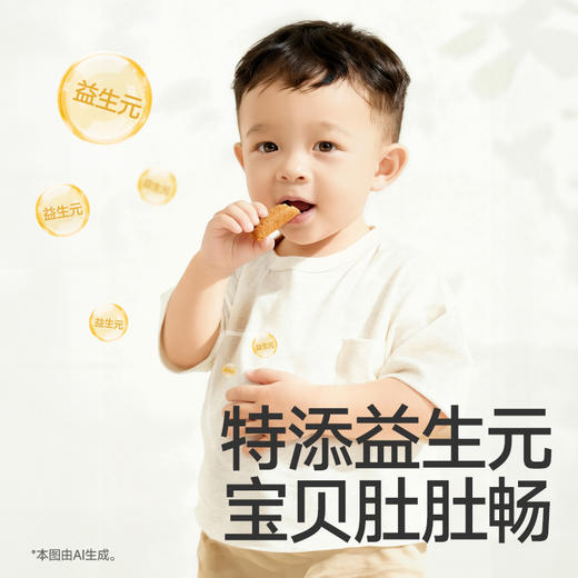 高钙益生元夹心谷物棒（奶香芝士味）/(山楂酸奶味) 50g（16根）  1岁+ 商品图5