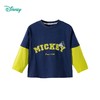 迪士尼（Disney）童装男童长袖T恤潮流帅气耐磨撞色假两件抗菌2026春季新款上衣ZD1FS024 商品缩略图7