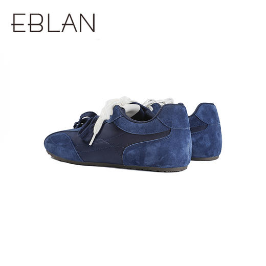 【上新】伊伴2026春季多彩撞色拼接平底德训鞋B26125090 商品图3