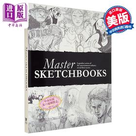 【中商原版】Master Sketchbooks 进口艺术 大师素描本 传奇艺术家揭密
