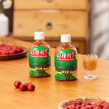 冠芳山楂树下果汁不加蔗糖350ml*15瓶山楂汁超市送礼饮料整箱 /水饮冲调 /饮料 /果蔬汁/饮料 商品图2