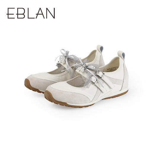 【上新】伊伴2026春季运动芭蕾舞鞋玛丽珍舒适平底休闲玛丽珍B26155290 商品图4