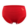 本命年马年红色内裤女士结婚三角裤无痕秋冬女高腰纯棉红内裤透气 商品缩略图4