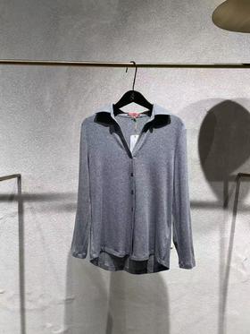 Jai  星云灰居家针织衬衫