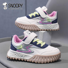 【史努比】童鞋老爹鞋免系带男女童软底运动鞋百搭款26-37