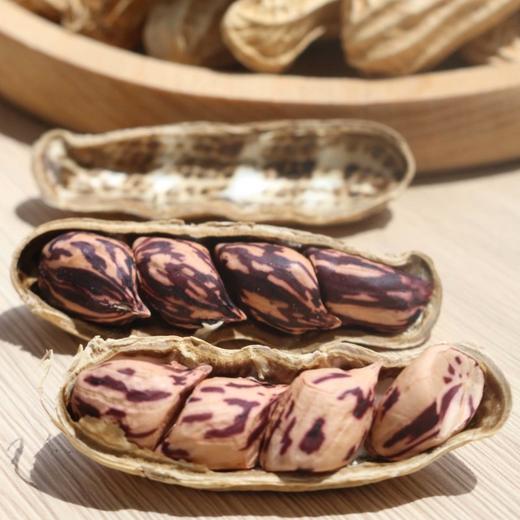 云南七彩水果鲜花生【1斤装】：相比白皮花生，七彩花生的口感更清香，果粒饱满，果肉脆而不硬，咀嚼中酥香混着油香，吃完有一股淡淡的回甘。 商品图2