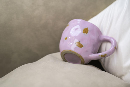 达洛维夫人紫色蔷薇手作陶瓷杯【新品上市】 商品图8