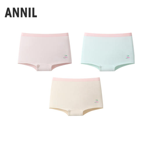 女童平角裤三件装春季新款安奈儿童装JG617522 商品图1