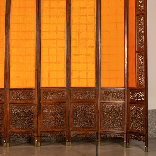 明 黄花梨福禄寿十二扇大屏风 （售价6600万） 商品图3