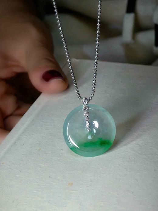 18k 翡翠平安扣 商品图4