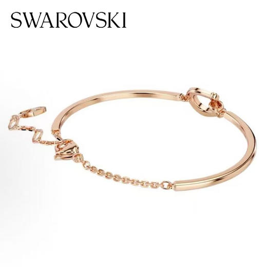 春日限定【抢先购】Symbolica施华洛世奇施家"红"运马蹄手链配饰本命年送礼（5741461 “金”彩马蹄手链） 商品图2