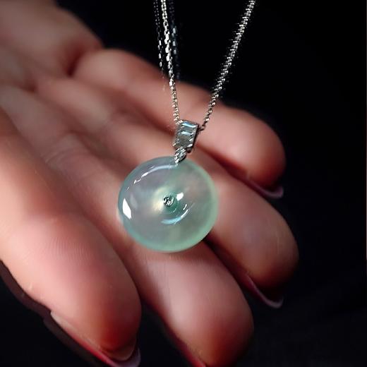 18K 金翡翠平安扣（年货节特价） 商品图5