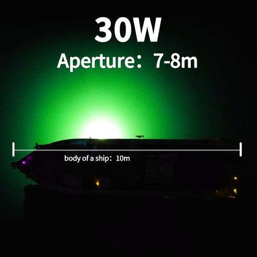 美国 XINHAOHANG LED水下诱鱼灯 夜钓灯 IP68防水 商品图6