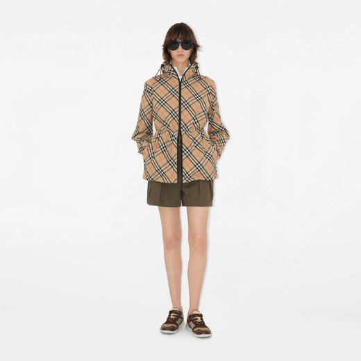 BURBERRY 巴宝莉 女士马术骑士格纹轻便夹克外套 格子 8110303 B9368 商品图2
