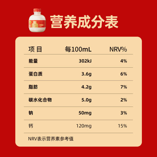【新年限定】认养一头牛冷藏A2β-酪蛋⽩型牛乳吨吨桶 商品图5
