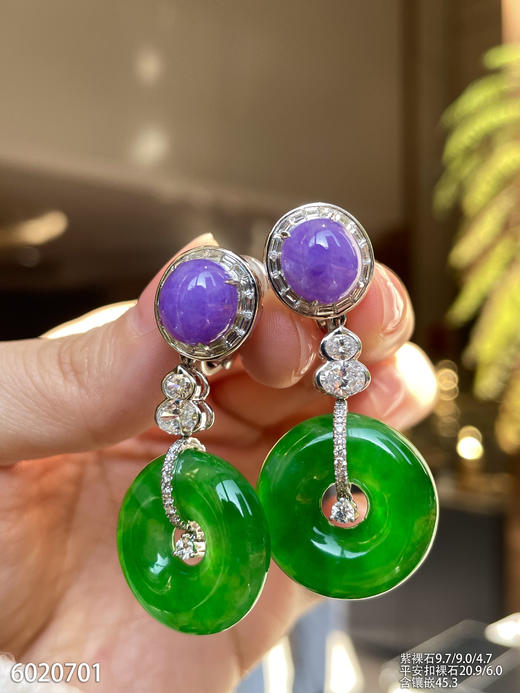 平安扣耳坠【6020701】具体价格微信咨询 商品图5