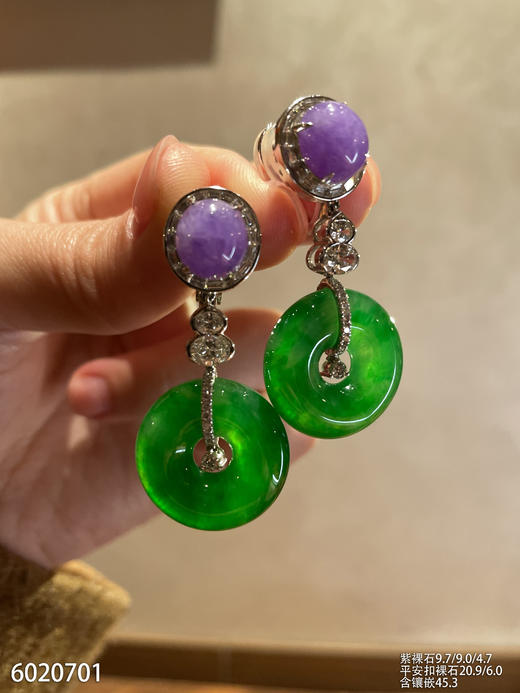 平安扣耳坠【6020701】具体价格微信咨询 商品图1