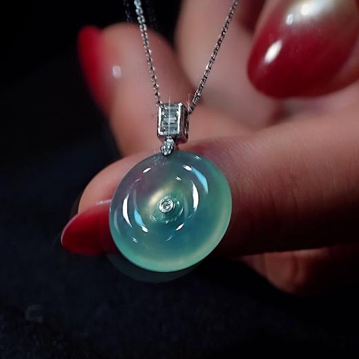 18K 金翡翠平安扣（年货节特价） 商品图3