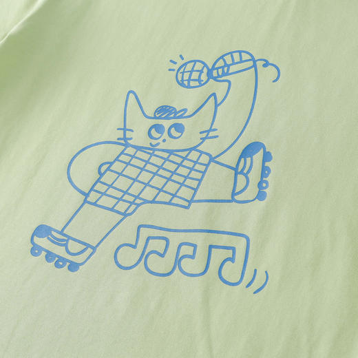 【10A抗菌】棉花堂26年春款线条动物弹弹童装T恤- FA61021 商品图10