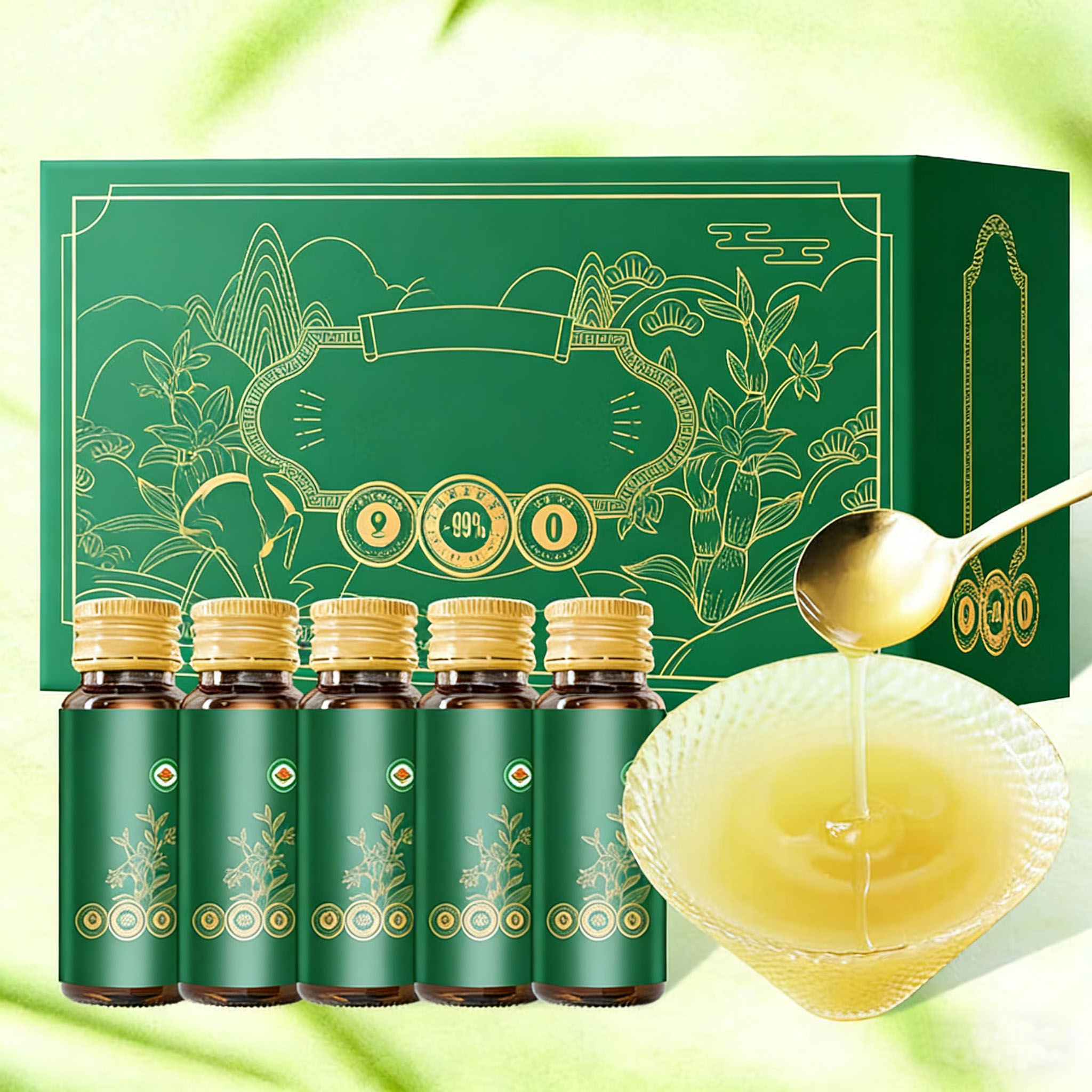 福东海 有机石斛原浆 【石斛含量99%】鲜榨铁皮石斛原浆饮液搭霍山礼盒 【1盒尝鲜】有机石斛原浆500mL