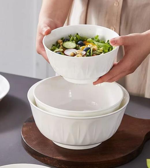 晋宝源白玉堂8英寸圆碗 商品图0