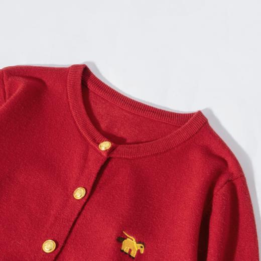 Grace&Glam 糯叽叽飞天小马圆领毛织开衫 商品图1