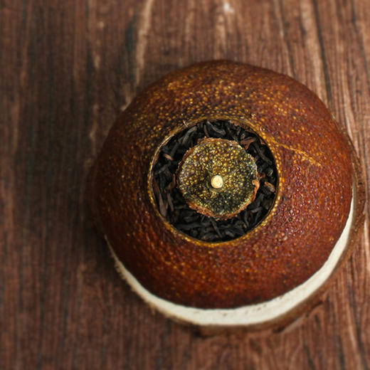 柑普洱茶礼盒【送礼装】 甄选天马柑搭配五年古书普洱 杯中香口中甜 自用送人皆宜 冬日大福暖甜茶礼500g/盒【配礼袋】 商品图4