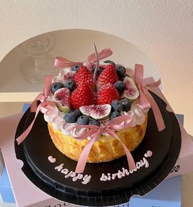 氛围感巴斯克蛋糕04（提前24h预定）