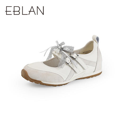 【上新】伊伴2026春季运动芭蕾舞鞋玛丽珍舒适平底休闲玛丽珍B26155290 商品图0