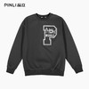 PINLI品立2025秋季新款男字母印花圆领宽松套头卫衣上衣青年潮牌BG253109019 商品缩略图6