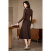 醋酸羊毛鱼尾裙 绒感锁温 定烫不易变形 米思阳2026春新款优雅高腰显瘦中长款半身裙女5694 商品缩略图4