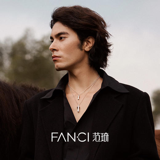 Fanci范琦 马首系列以梦为马项链水纹款轻奢新年送男友生日礼物 商品图3