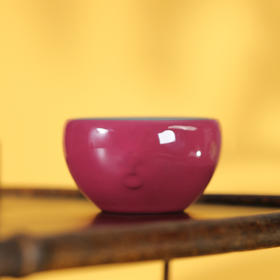 问鼎鼎峰系列天青乙巳战鼓杯（胭脂红）