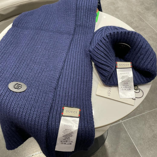 秋冬特惠💰330 古驰经典套装帽子！帽子➕围巾！羊绒兔绒品质！暖暖哒超级舒服～ 商品图8
