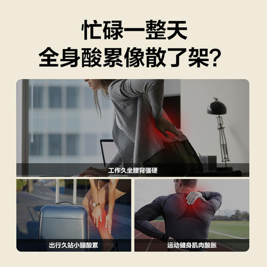 SKG按摩筋膜枪 F3系列2代  青灰色 尊享款 商品图1