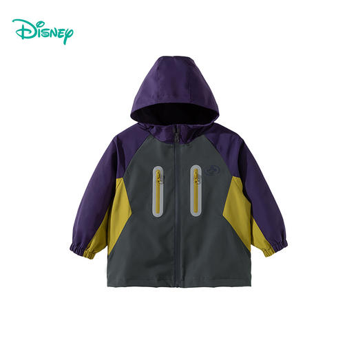 迪士尼（Disney）男童连帽外套潮流户外运动休闲防风拼色外套2026春季新款上衣ZD1FS027 商品图10