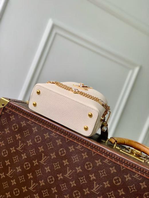 驴家 Capucines 迷你 手袋 M25862米白配浅紫迷你（JPH） 商品图3