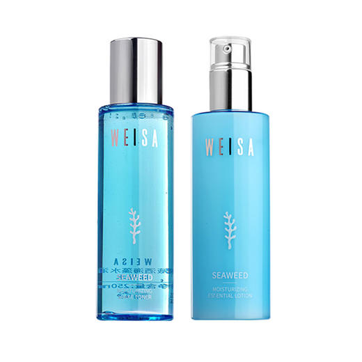 【爆品水乳2件套】薇洒海藻水润摇摇水250ml+海藻水润精华乳200ml 商品图0