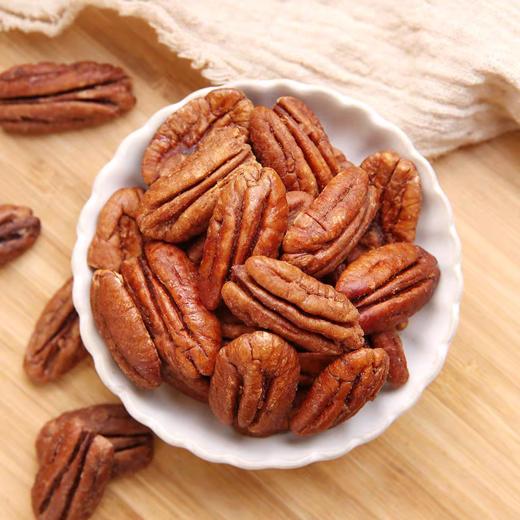 25年新货【超大无壳碧根果仁】少糖健康，老人小孩用脑一族多吃 商品图4