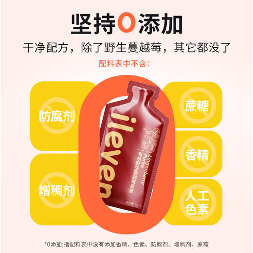 【有机野生蔓越莓原浆】大兴安岭野生蔓越莓，有机认证，补充VC和花青素 一袋滋养一整天 商品图4