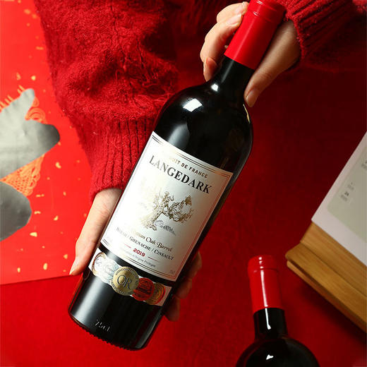 【法国原瓶进口 法定产区AOP级 老藤&橡木桶】法国红酒酒庄直供14度臻酿干红葡萄酒（750ml*6瓶礼盒+开瓶器+2个酒杯） 商品图2