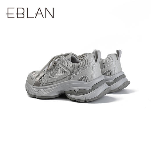 【上新】伊伴2026春季潮流时尚轻便增高老爹鞋B26109101 商品图3