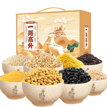 吾谷为伴杂粮礼盒4.56斤 八种杂粮中秋礼盒节日送礼团购年货春节 员工福利 /粮油调味 /杂粮 /其他杂粮 商品图3